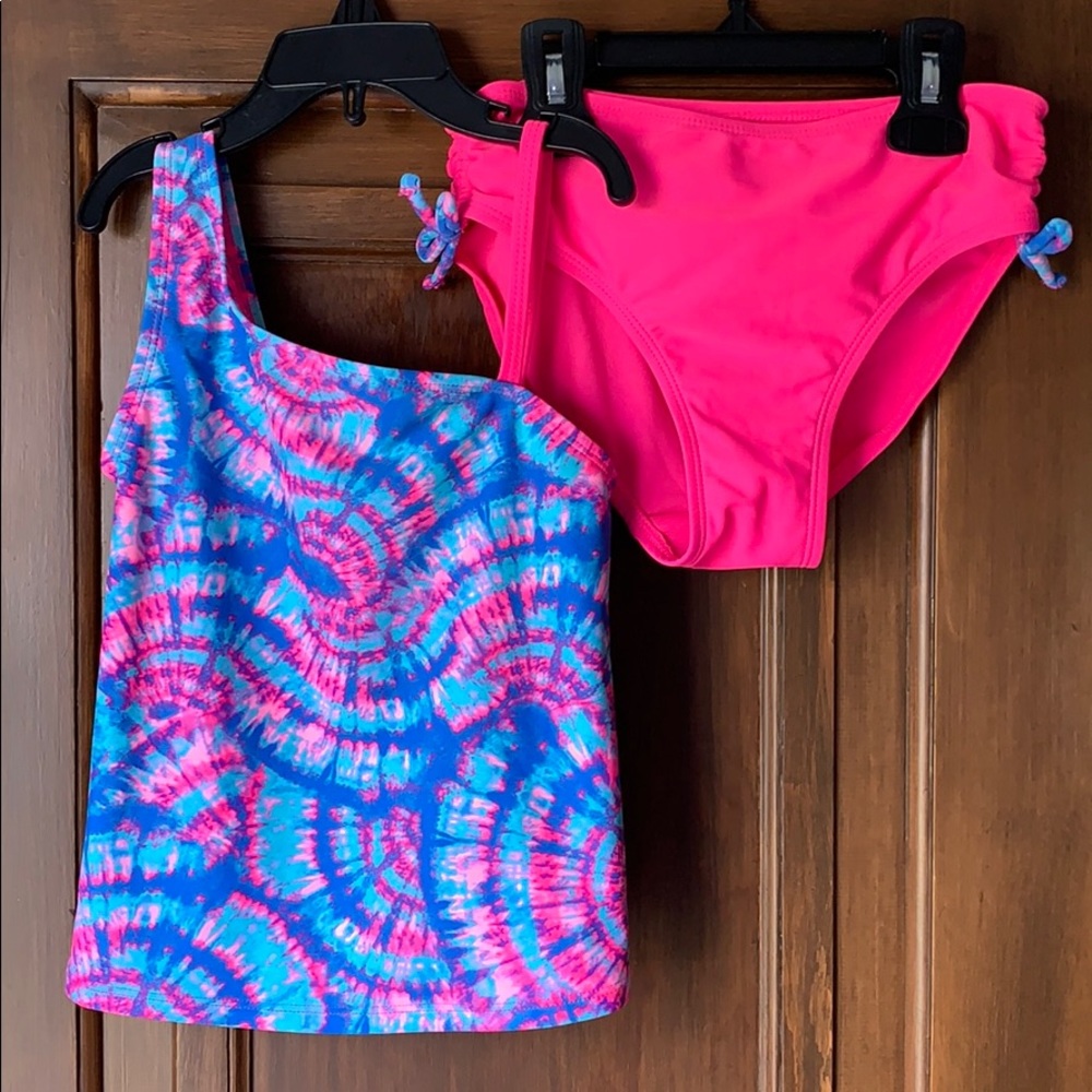 Like New SO Tankini Swimsuit Girls size 7/8